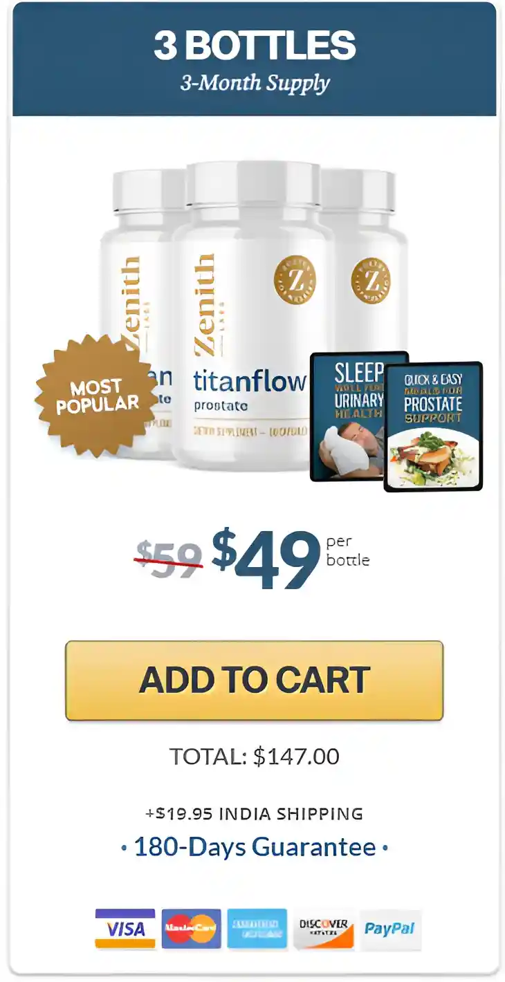 Titan Flow 3 Bottle pricing