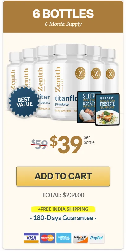 Titan Flow 6 Bottle pricing